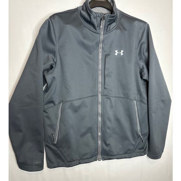 Men's UA Storm ColdGear® Infrared Shield 2.0 Jacket
 gray size large - Picture 3 of 12